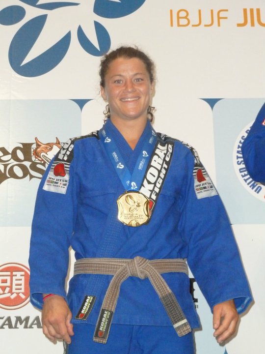 Ida fik sølv til VM i Brazilian Jiu Jitsu