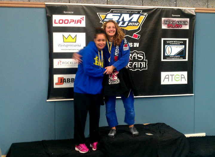 Janni Larsson vandt de svenske mesterskaber i BJJ Janni Larsson vandt de svenske mesterskaber i BJJ