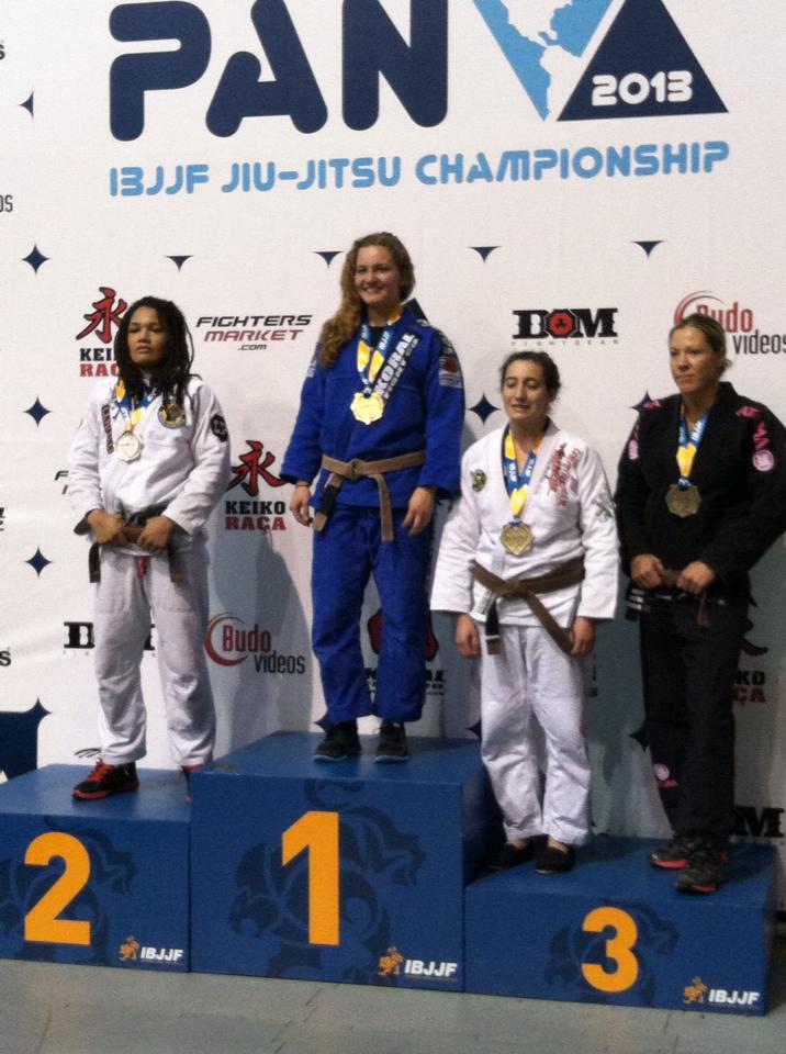 Janni Larsson vinder Pan Jiu Jitsu