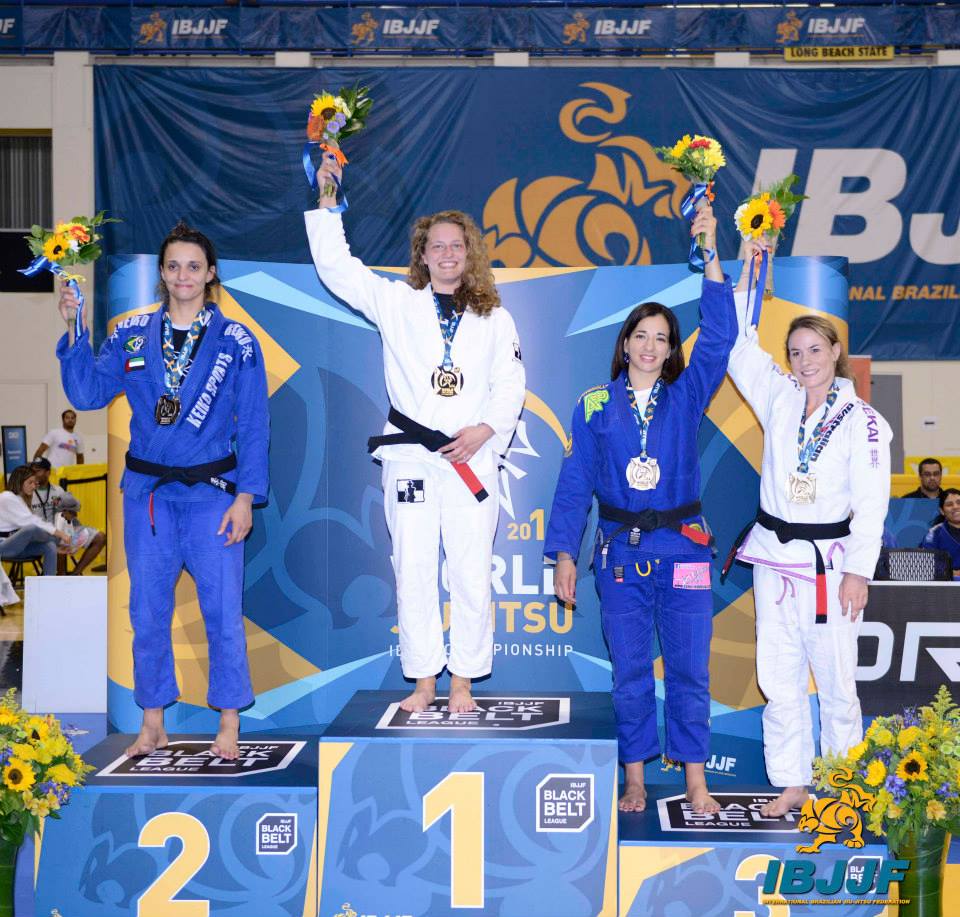 Janni Larsson verdensmester i bjj 2014