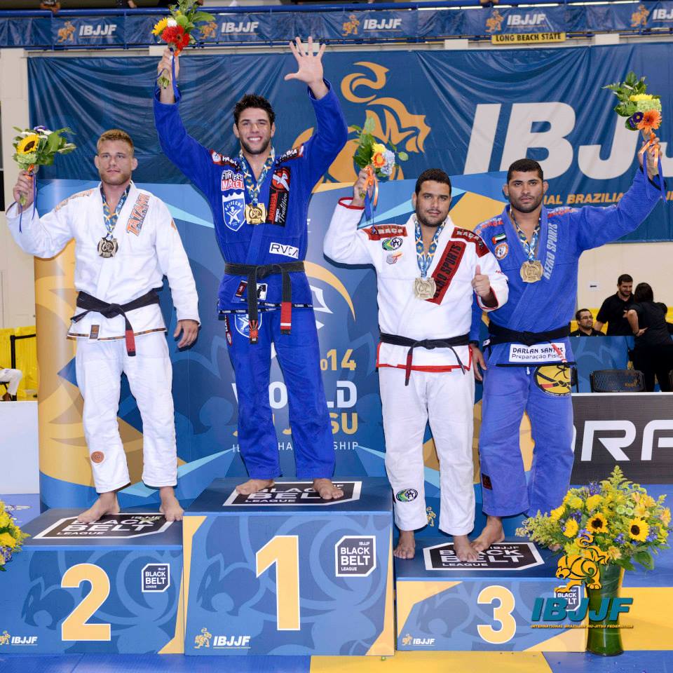 Alexander fik sølv til vm i bjj 2014