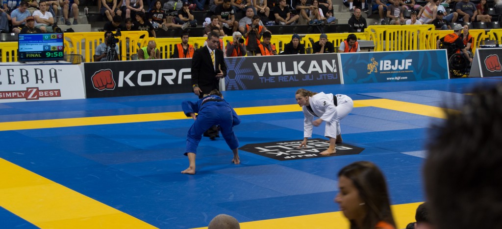 Janni i finalen kampen til VM 2014