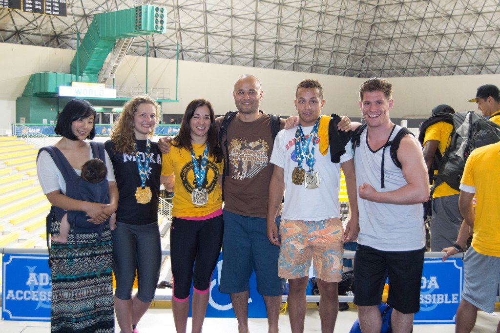 Gruppe billede på sidste dag af vm i bjj 2014