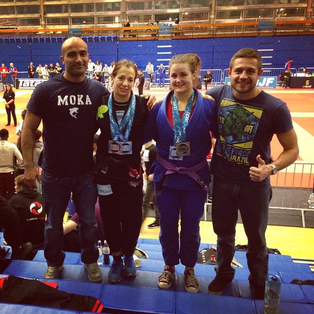 Shanti og Tarek til London Open 2014
