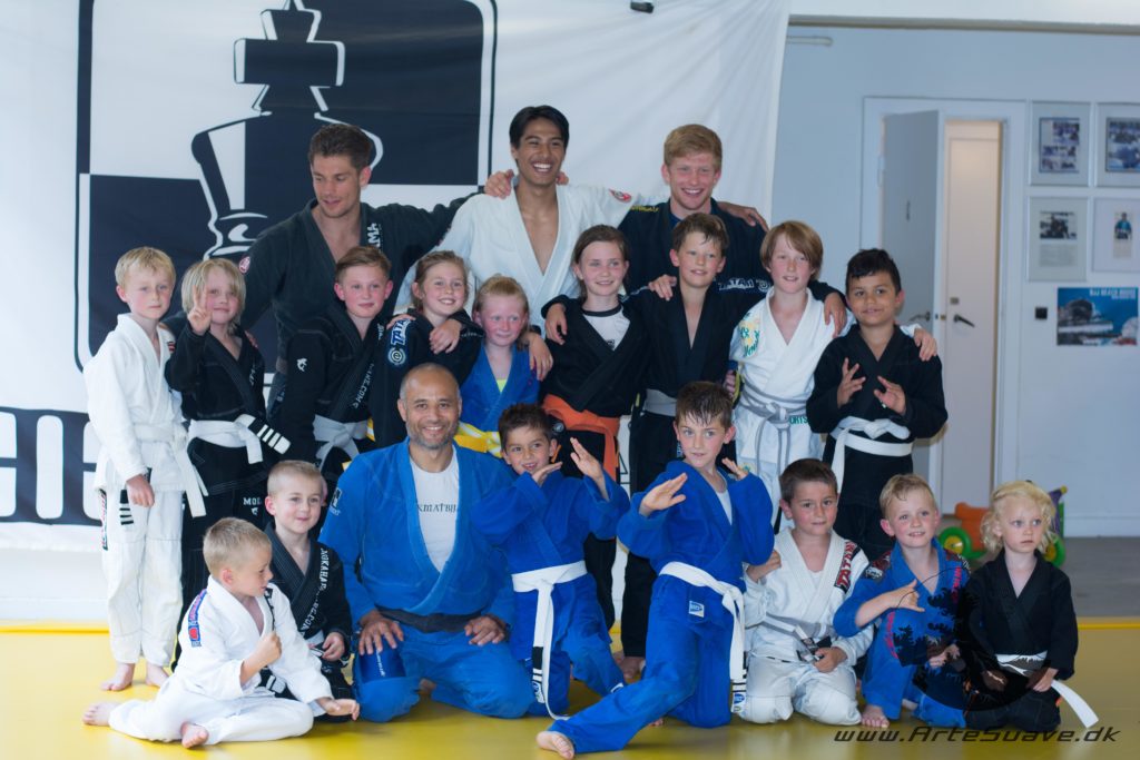 Afslutning for børne og junior holdet i BJJ