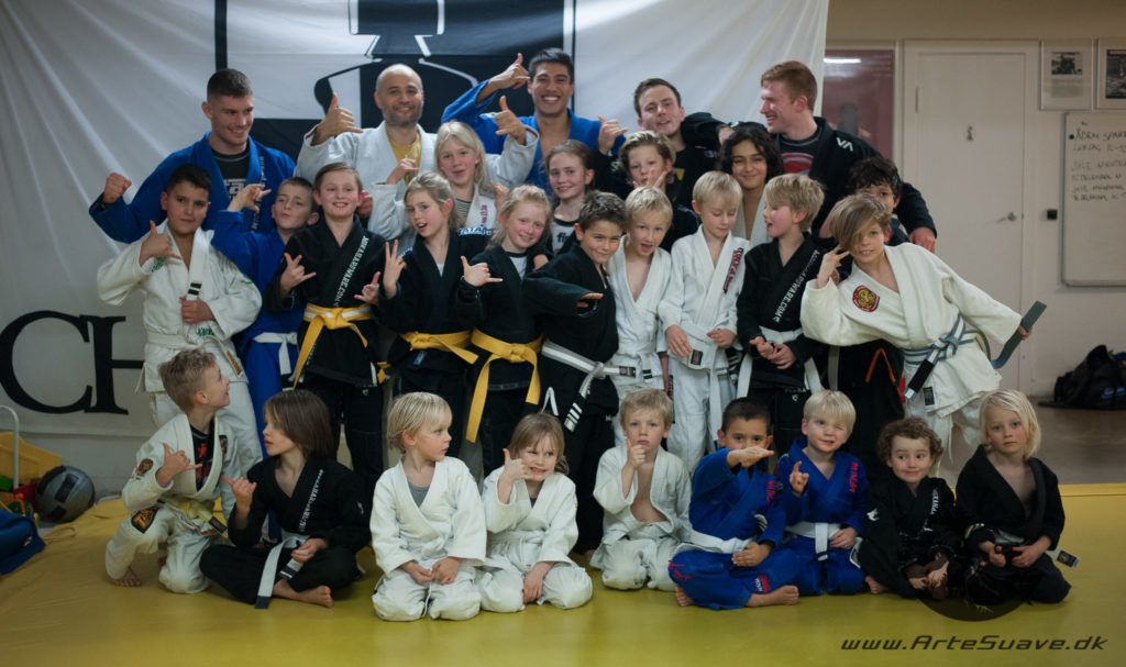 Arte Suave børne og junior BJJ hold