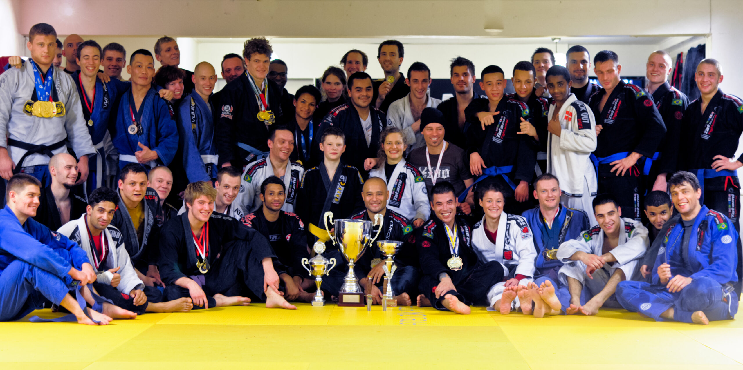 Gruppe billede fra juleafslutningen 2012