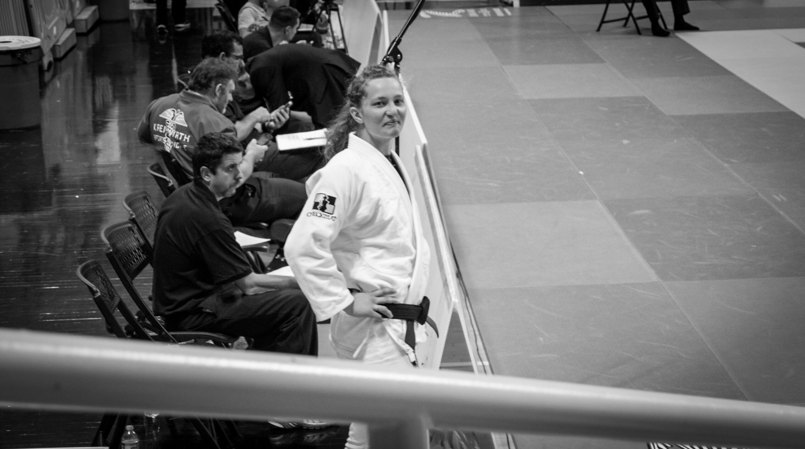 Janni før finalen i VM i BJJ 2014