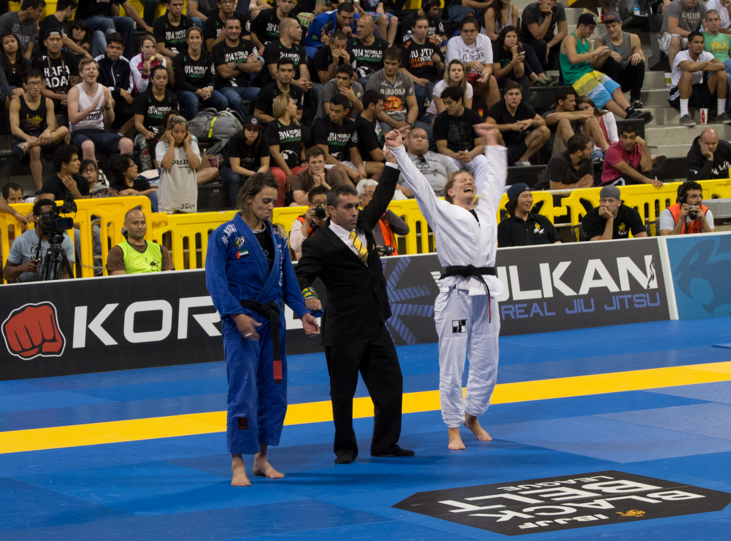 Janni vinder VM guld i BJJ 2014